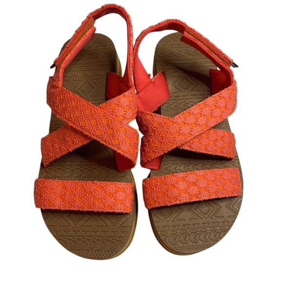 LUKEES by MUK LUKS Shoes - LUKEES by MUK LUKS Women's Slingback Sandals Papaya Orange